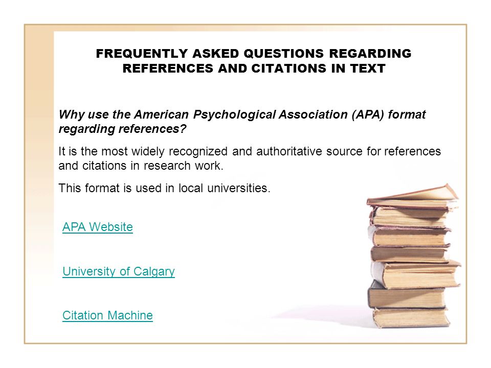 American psychological association reference format
